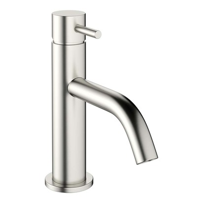Crosswater MPRO Basin Mixer Tap - Brushed Stainless Steel Effect