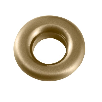 Brushed Brass Round Overflow Insert