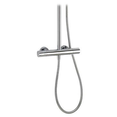 Crosswater Curve Multifunction Thermostatic Exposed Shower Valve Package