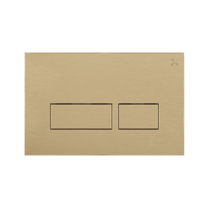 Crosswater MPRO Stainless Steel Flush Plate - Brushed Brass