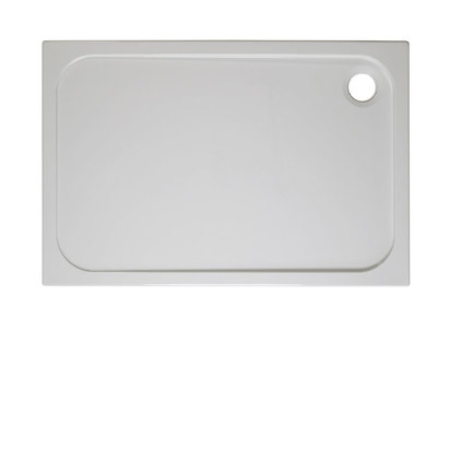 Crosswater 45mm Rectangular Stone Resin Shower Tray - 1200x800mm