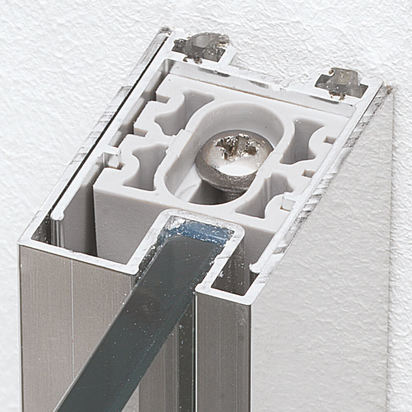 Crosswater Clear 6 6mm Hinged Shower Door - 900mm