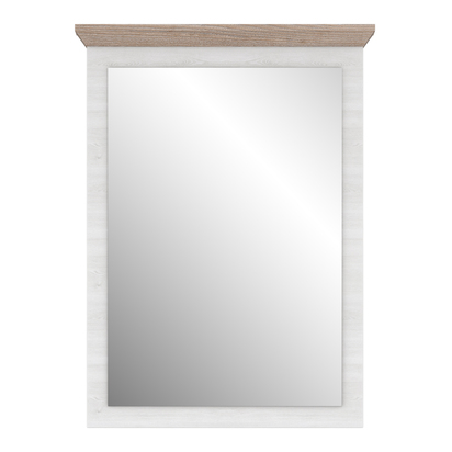 Hampton Mirror in Oak Nelson/Snowy Oak