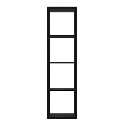 Bramley 2 3 Shelves Storage Unit in Matt Black