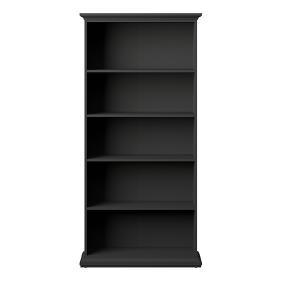 Sutton Tall Bookcase in Matt Grey