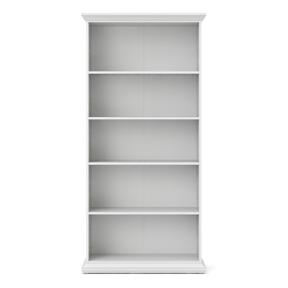 Sutton Tall Bookcase in White