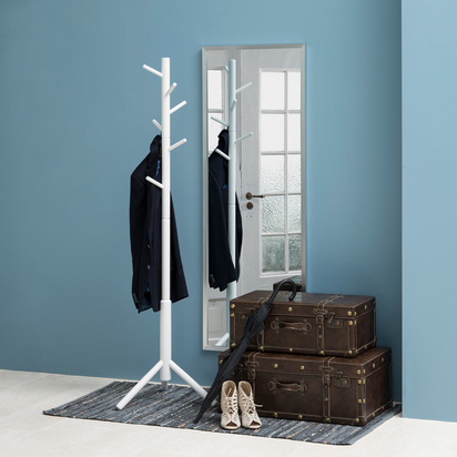Remy 2 Coat Stand in White
