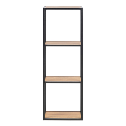 Rowan Black Metal Wall Shelf