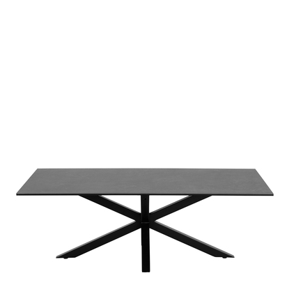 Sorrento Ceramic Coffee Table in Black