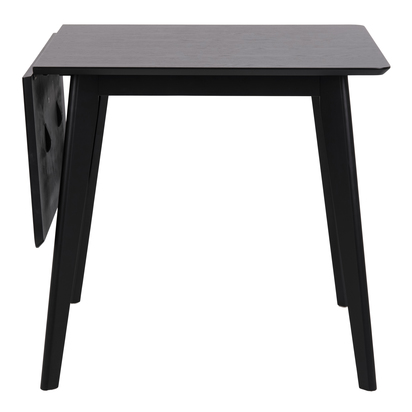 Harper 3 Extending Dining Table 120x80cm in Black