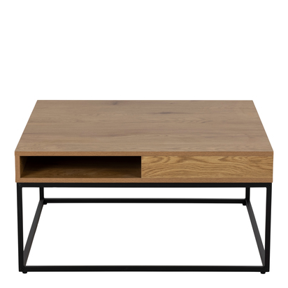 Blythe Coffee Table in Oak & Black