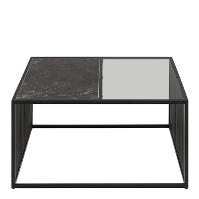 Niko Square Coffee Table in Black