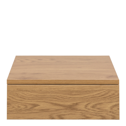 Eldon 2 Square Bedside Table with 1 Drawer in Oak