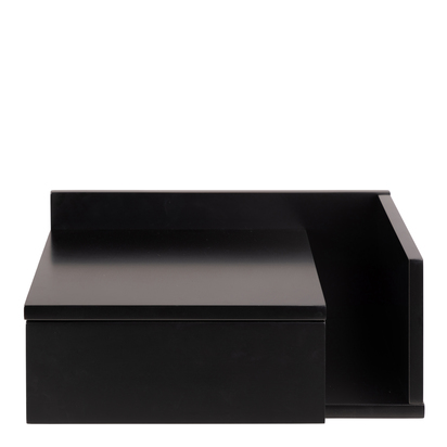 Skye 2 Bedside Table in Black