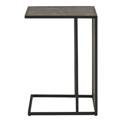 Niko Tall Side Table in Black