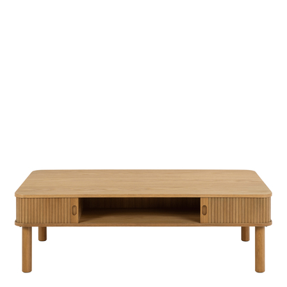 Kensal Coffee Table Sliding Door in Oak