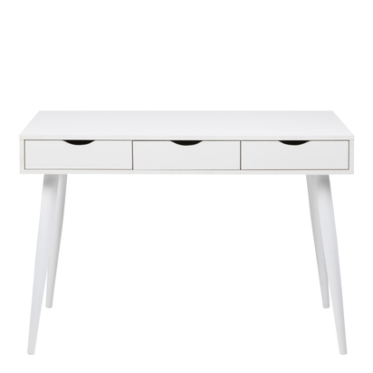 Ellis 4 3 Drawer Office Desk in White