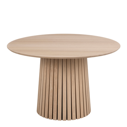 Sloane Round Dining Table in White Oak