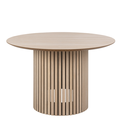 Norbury Round Dining Table in White Oak