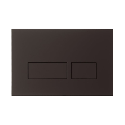 Crosswater MPRO Matt Black Dual Flush Plate