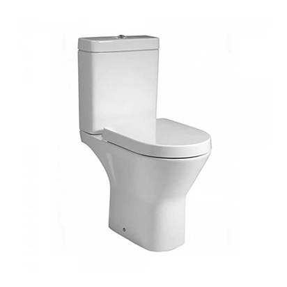 RAK Resort Maxi Comfort Height Rimless Toilet & Wrap Over Soft Close Seat