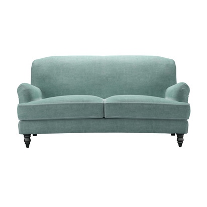 Snowdrop 2.5 Seat Sofa (breaks down) in Sea Spray Aquaclean Clever Chenille