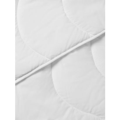 John Lewis Kids' Soft Touch Washable Duvet & Pillow Set, 7 Tog, Cotbed White | L120 x W140 x D1cm