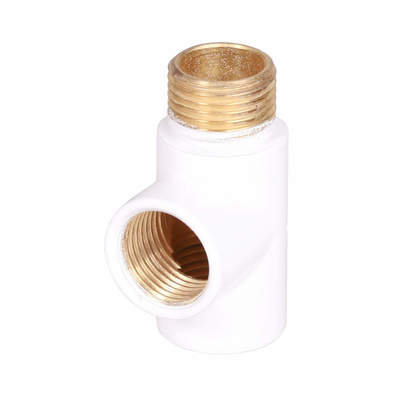 Terma Traffic White T-Piece for Dual Fuel Radiators