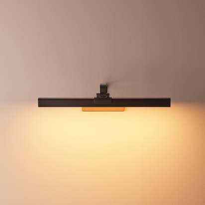 Regular Marcel rechargeable picture light in bronze finish