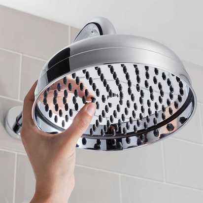 Crosswater Belgravia Easy Clean 200mm Fixed Shower Head
