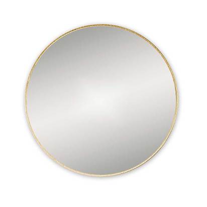 Origins Living Docklands Round Mirror - 600mm - Brushed Brass