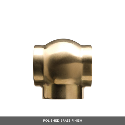 DQ Heating Ickburgh Floor Mounted Luxury Traditional Heated Towel Rail - Polished Brass - 952 x 989mm
