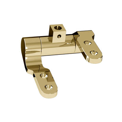 Burlington Riviera Soft Close Toilet Seat Hinges - Gold