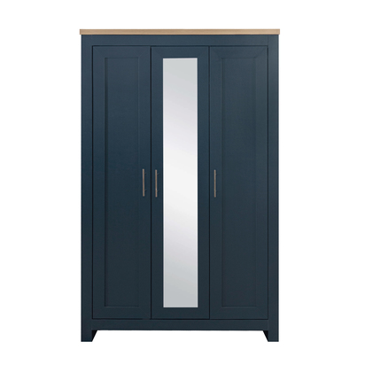Highgate 3 Door Wardrobe With Mirror