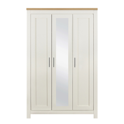 Highgate 3 Door Wardrobe With Mirror