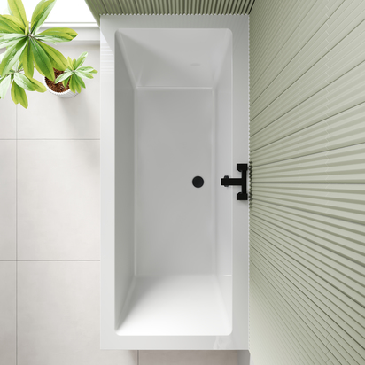 Armourcast Reinforced Straight Double Ended Bath - 1700 x 750mm