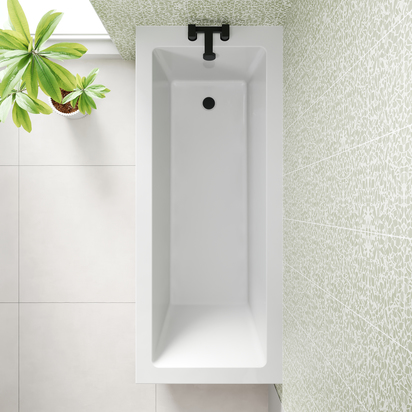 Armourcast Reinforced Straight Single Ended Bath - 1600 x 700mm