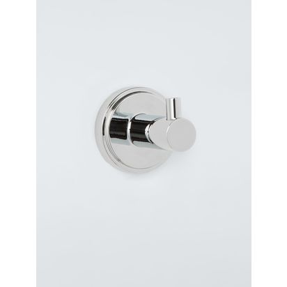 John Lewis Orbit Single Robe Hook Chrome | H5 x Dia.5cm