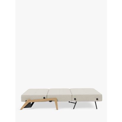 Innovation Living Cubed 140 Sofa Bed Mixed Dance Natural 527 | H77 x W147 x D103cm