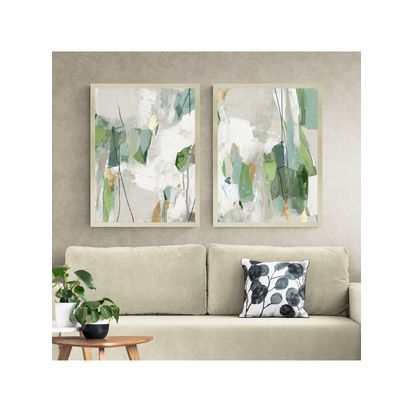 John Lewis Tom Reeves 'Enchanted' Embellished Framed Print, Set of 2, 84.5 x 64.6cm, Multi Multi | H84.50cm * W3.80cm * D64.50cm