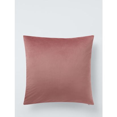 John Lewis Square Velvet Cushion Plaster | H45 x W45cm