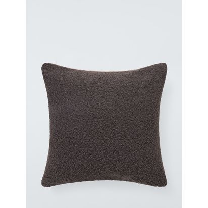 John Lewis Boucle Square Cushion Grey | L50 x W50cm