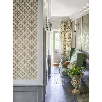 English Heritage by Designers Guild Amsee Geo Wallpaper PEH0002/06 | L10m x W52cm