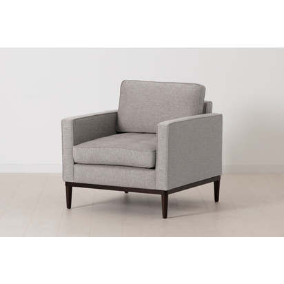 Model 02 Armchair From Swyft | Model 02 - Armchair Linen Natural | Quick Delivery