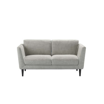 Holly 2 Seat Sofa in Fog Aquaclean Clever Chenille