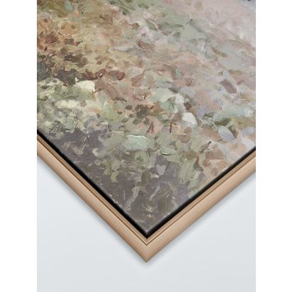 John Lewis 'Distant Landscape' Framed Canvas Print, 62 x 82cm, Multi Multi | H62.0 x W82.0 x D4.1cm