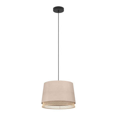Tabley Natural Bamboo Pendant Ceiling Light