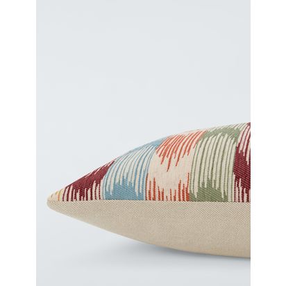 John Lewis Anika Ikat Cushion, Multi Multi | L35 x W90cm