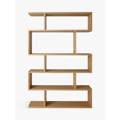 Content by Terence Conran Balance Wide Shelving Unit, Natural Oak | 180x120x30cm
