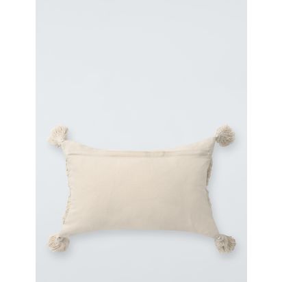 John Lewis Tufted Waves Cushion Caramel | H4.00cm * W35.00cm * D55.00cm
